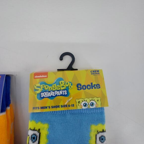 Set of 3 Designer Socks Sponge Bob Frosted Flakes Swedish Fish - Picture 8 of 8